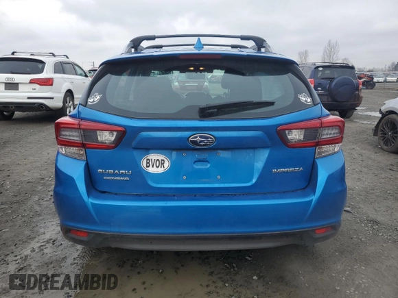 2022 Subaru Impreza Premium with VIN 4S3GTAD61N3708015, listed as a Copart auction lot 44460565 with 22,262 mi miles and Salvage title. Bid and sale history available at DreamBid. Image 6.