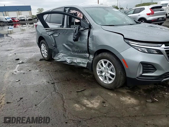 2023 Chevrolet Equinox LT with VIN 3GNAXTEGXPL131545, listed as a Copart auction lot 55951845 with 13,413 mi miles and Salvage title. Bid and sale history available at DreamBid. Image 13.