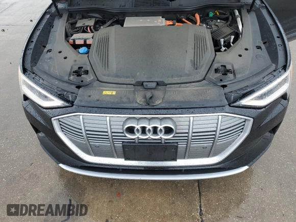 2020 Audi e-tron Sportback Premium Plus z VIN WA12ABGE3LB035458, wystawiony jako Copart lot #80768364 z przebiegiem 22 823 mil mil oraz Szkoda całkowita • Salvage title. Historia ofert i sprzedaży dostępna na DreamBid. Obrazek 11.