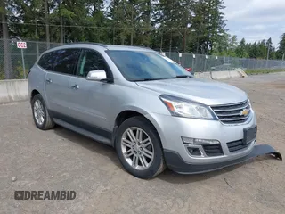 2015 Chevrolet Traverse LT with VIN 1GNKVGKD8FJ175433, listed as a IAAI auction lot 42327416 with 70,900 mi miles and . Bid and sale history available at DreamBid. Image 1.