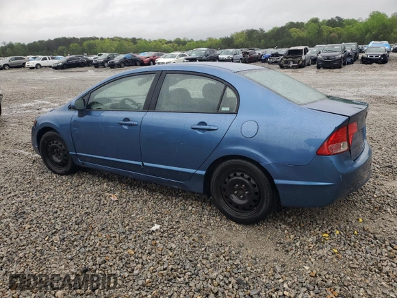 2008 Honda Civic LX with VIN 1HGFA16548L070371, listed as a Copart auction lot 50827495 with 218,270 mi miles and Salvage Title. Bid and sale history available at DreamBid. Image 2.