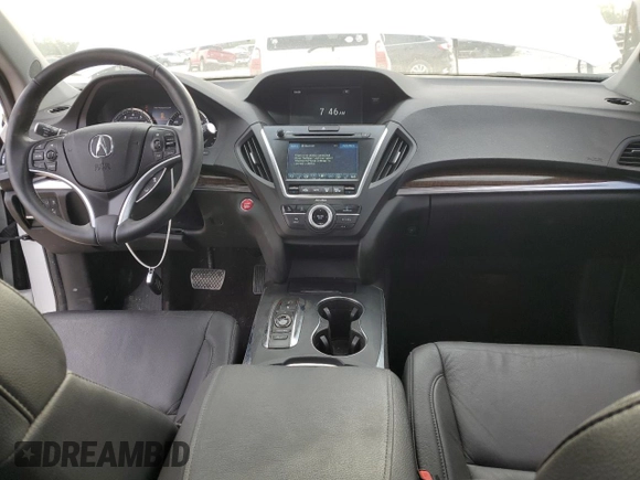 2020 Acura MDX with VIN 5J8YD4H35LL011819, listed as a Copart auction lot 49128563 with 47,861 mi miles. Bid and sale history available at carsss.com. Image 8.