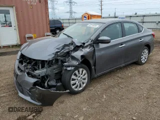 2019 Nissan Sentra S z VIN 3N1AB7AP6KY276925, wystawiony jako Copart lot #62218334 z przebiegiem 28 716 mil mil oraz Szkoda całkowita • Salvage title. Historia ofert i sprzedaży dostępna na DreamBid. Obrazek 1.