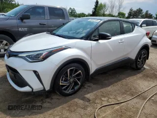 2022 Toyota C-HR XLE z VIN JTNKHMBX9N1129791, wystawiony jako Copart lot #58933165 z przebiegiem 231 578 mil mil oraz Czysty tytuł • Clean title. Historia ofert i sprzedaży dostępna na DreamBid. Obrazek 1.