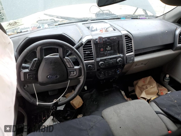 2015 Ford F-150 XLT with VIN 1FTEW1EP2FFB37060, listed as a Copart auction lot 58825175 with 133,438 mi miles and Salvage title. Bid and sale history available at DreamBid. Image 8.
