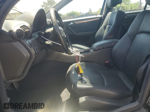2004 Mercedes-Benz C 320 with VIN WDBRF64J84F503921, listed as a Copart auction lot 57885215 with Not provided miles and Salvage title. Bid and sale history available at DreamBid. Image 7.