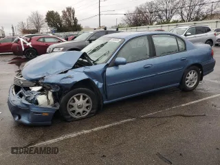 1999 Chevrolet Malibu LS with VIN 1G1NE52M9XY139570, listed as a Copart auction lot 80930334 with 121,273 mi miles and Salvage Title. Bid and sale history available at DreamBid. Image 1.