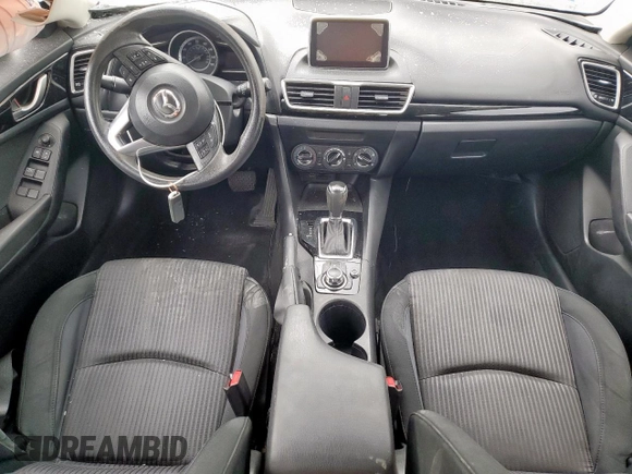 2016 Mazda 3 i Sport with VIN JM1BM1U74G1283341, listed as a Copart auction lot 53243155 with Not Provided miles and Salvage Title. Bid and sale history available at DreamBid. Image 8.