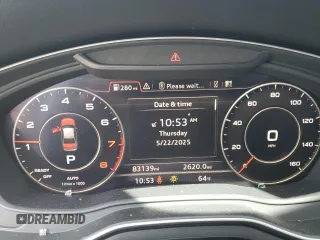 2017 Audi A4 Premium Plus with VIN WAUENAF42HN010323, listed as a Copart auction lot 58023345 with 83,139 mi miles and Salvage title. Bid and sale history available at DreamBid. Image 9.