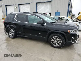 2020 GMC Acadia SLT with VIN 1GKKNMLS4LZ166413, listed as a Copart auction lot 44147565 with 50,672 mi miles and Salvage Title. Bid and sale history available at DreamBid. Image 4.