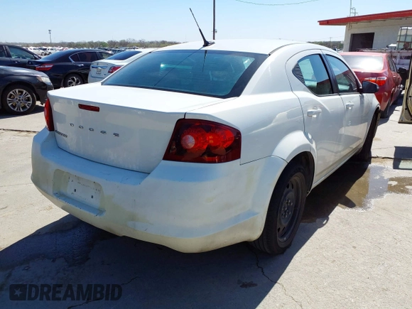 2011 Dodge Avenger Express with VIN 1B3BD4FBXBN501370, listed as a IAAI auction lot 41832258 with 221,468 mi miles and . Bid and sale history available at DreamBid. Image 4.