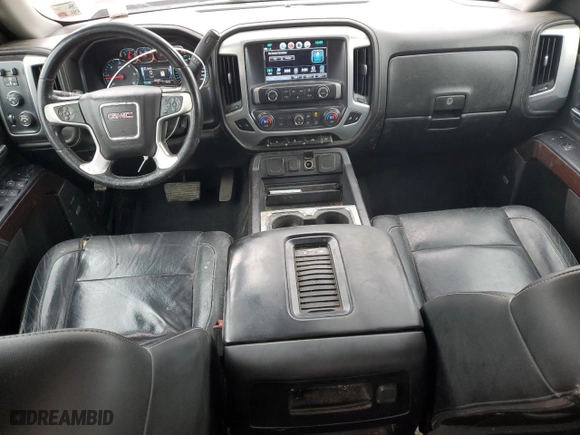 2018 GMC Sierra 1500 SLT with VIN 3GTU2NEC4JG636414, listed as a Copart auction lot 46074885 with 189,337 mi miles and Salvage Title. Bid and sale history available at carsss.com. Image 8.