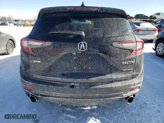 2023 Acura RDX w/A-Spec Package with VIN 5J8TC2H63PL803369, listed as a Copart auction lot 44546515 with 32,553 mi miles and Salvage Title. Bid and sale history available at carsss.com. Image 6.