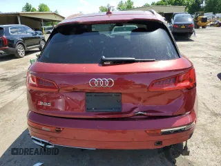 2018 Audi SQ5 Premium Plus with VIN WA1A4AFY5J2102468, listed as a Copart auction lot 56476584 with 60,139 mi miles and Salvage Title. Bid and sale history available at DreamBid. Image 6.