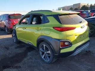 2019 Hyundai Kona Limited with VIN KM8K3CA54KU275423, listed as a IAAI auction lot 41113802 with 87,196 mi miles. Bid and sale history available at carsss.com. Image 3.