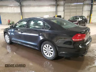 2014 Volkswagen Passat S with VIN 1VWAT7A39EC079877, listed as a Copart auction lot 64718995 with 93,591 mi miles and Salvage title. Bid and sale history available at DreamBid. Image 2.
