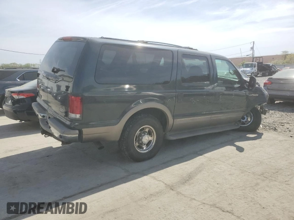 2001 Ford Excursion Limited z VIN 1FMSU43F71EA62211, wystawiony jako Copart lot #54668955 z przebiegiem 90 859 mil mil oraz Szkoda całkowita • Salvage title. Historia ofert i sprzedaży dostępna na DreamBid. Obrazek 3.