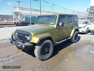 2008 Jeep Wrangler Unlimited Sahara with VIN 1J4GA59138L619071, listed as a IAAI auction lot 41727454 with NaN miles. Bid and sale history available at carsss.com. Image 18.