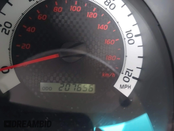 2012 Toyota Tacoma with VIN 5TFTX4CN0CX014208, listed as a IAAI auction lot 41721892 with 207,656 mi miles and . Bid and sale history available at DreamBid. Image 16.