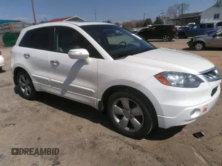 2007 Acura RDX Tech Pkg with VIN 5J8TB18527A009897, listed as a IAAI auction lot 41897761 with 113,769 mi miles. Bid and sale history available at carsss.com. Image 1.
