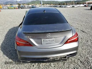 2018 Mercedes-Benz CLA with VIN WDDSJ4EB4JN697237, listed as a Copart auction lot 41661953 with 46,127 mi miles. Bid and sale history available at carsss.com. Image 6.