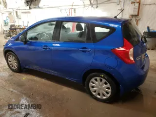 2014 Nissan Note S Plus with VIN 3N1CE2CP5EL433961, listed as a Copart auction lot 48376894 with 95,143 mi miles and Salvage Title. Bid and sale history available at DreamBid. Image 2.