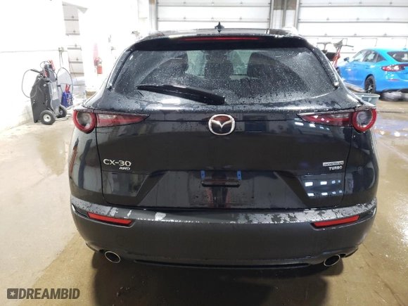 2024 Mazda CX-30 2.5 Turbo Premium Package with VIN 3MVDMBDY3RM662651, listed as a Copart auction lot 47598405 with 3,725 mi miles and Salvage Title. Bid and sale history available at carsss.com. Image 6.