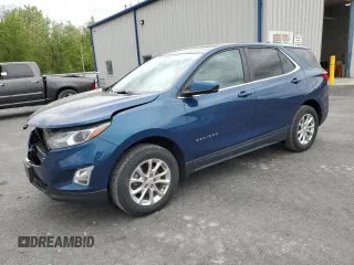 2021 Chevrolet Equinox LT with VIN 2GNAXUEV9M6121058, listed as a Copart auction lot 56971815 with 47,399 mi miles and Salvage title. Bid and sale history available at DreamBid. Image 1.