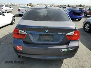 2007 BMW 3 Series 328i with VIN WBAVC53587FZ76808, listed as a Copart auction lot 75572344 with 193,993 mi miles and Clean Title. Bid and sale history available at carsss.com. Image 6.