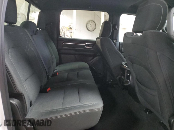 2022 Ram 1500 Big Horn with VIN 1C6SRFMT3NN391071, listed as a Copart auction lot 52592825 with 52,682 mi miles and Salvage title. Bid and sale history available at DreamBid. Image 10.
