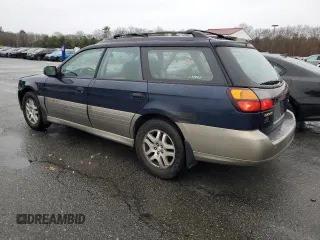 2003 Subaru Legacy Outback with VIN 4S3BH665937640565, listed as a Copart auction lot 82338234 with 82,814 mi miles and Salvage title. Bid and sale history available at DreamBid. Image 2.