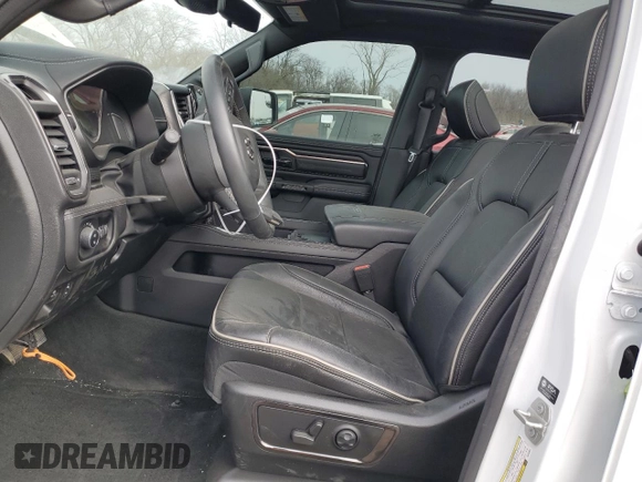 2024 Ram 1500 Limited with VIN 1C6SRFHT9RN102954, listed as a Copart auction lot 44521625 with 13,150 mi miles and Salvage title. Bid and sale history available at DreamBid. Image 7.