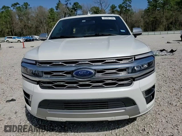 2022 Ford Expedition Max Platinum with VIN 1FMJK1LTXNEA08011, listed as a Copart auction lot 47291145 with 57,095 mi miles and Clean title. Bid and sale history available at DreamBid. Image 15.