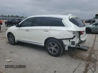 2017 Infiniti QX60 with VIN 5N1DL0MM4HC517751, listed as a Copart auction lot 52100765 with 75,843 mi miles and Salvage Title. Bid and sale history available at DreamBid. Image 2.
