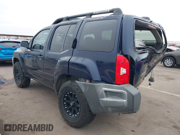 2007 Nissan Xterra SE with VIN 5N1AN08UX7C516092, listed as a IAAI auction lot 41562759 with 210,857 mi miles and . Bid and sale history available at DreamBid. Image 3.
