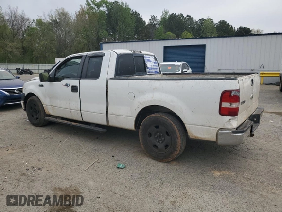 2008 Ford F-150 STX with VIN 1FTRX12W28KD35609, listed as a Copart auction lot 50948055 with 416,130 mi miles and Salvage Title. Bid and sale history available at carsss.com. Image 2.