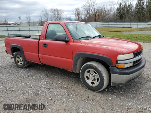 2002 Chevrolet Silverado 1500 Commercial with VIN 1GCEC14W92Z164783, listed as a Copart auction lot 51825585 with 130,016 mi miles and Salvage Title. Bid and sale history available at DreamBid. Image 4.