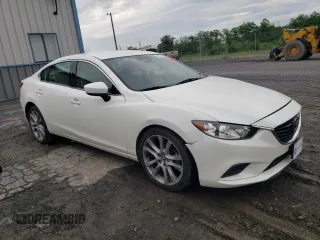 2017 Mazda 6 Touring with VIN JM1GL1V59H1152834, listed as a Copart auction lot 56025164 with 40,876 mi miles and Salvage Title. Bid and sale history available at carsss.com. Image 4.
