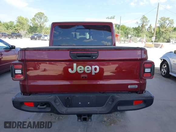 2021 Jeep Gladiator Overland z VIN 1C6HJTFGXML553983, wystawiony jako IAAI lot #41903068 z przebiegiem 54 386 mil mil oraz . Historia ofert i sprzedaży dostępna na DreamBid. Obrazek 16.