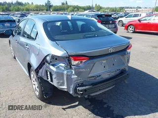 2025 Toyota Corolla LE with VIN 5YFB4MDE7SP244652, listed as a IAAI auction lot 42096510 with 7,803 mi miles. Bid and sale history available at carsss.com. Image 6.