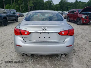 2017 Infiniti Q50 3.0t Sport with VIN JN1EV7AR9HM838872, listed as a Copart auction lot 62666234 with 87,657 mi miles and Non Repairable. Bid and sale history available at carsss.com. Image 6.