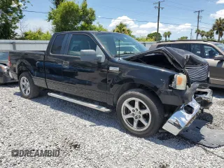2006 Ford F-150 XLT with VIN 1FTPX12566FA61707, listed as a Copart auction lot 62223845 with 150,056 mi miles and Salvage title. Bid and sale history available at DreamBid. Image 4.
