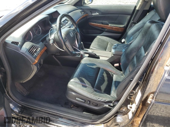 2011 Honda Accord EX-L with VIN 1HGCP3F87BA014189, listed as a Copart auction lot 60601405 with 152,407 mi miles and Salvage title. Bid and sale history available at DreamBid. Image 7.