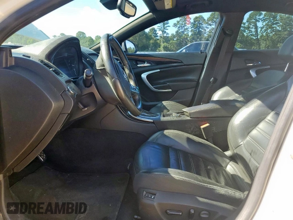 2015 Buick Regal GS with VIN 2G4GT5GX3F9226484, listed as a Copart auction lot 62292075 with 136,207 mi miles and Clean title. Bid and sale history available at DreamBid. Image 7.