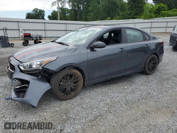 2021 Kia Forte GT-Line z VIN 3KPF34ADXME296099, wystawiony jako Copart lot #57674795 z przebiegiem 48 369 mil mil oraz Szkoda całkowita • Salvage title. Historia ofert i sprzedaży dostępna na DreamBid. Obrazek 1.