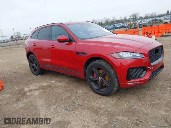 2019 Jaguar F-Pace S with VIN SADCM2FV7KA363378, listed as a IAAI auction lot 41814843 with 191,421 mi miles and . Bid and sale history available at DreamBid. Image 1.