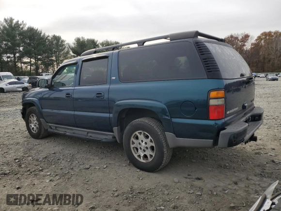 2005 Chevrolet Suburban LS with VIN 3GNFK16Z65G261496, listed as a Copart auction lot 80455624 with 139,102 mi miles and Salvage Title. Bid and sale history available at carsss.com. Image 2.