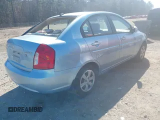 2008 Hyundai Accent GLS with VIN KMHCN46C38U237153, listed as a IAAI auction lot 41707654 with 95,003 mi miles. Bid and sale history available at carsss.com. Image 4.