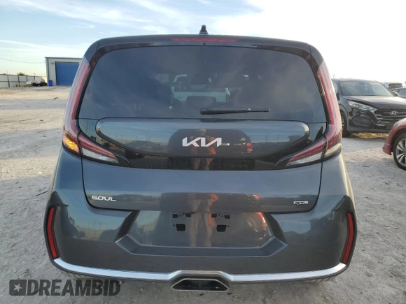 2024 Kia Soul GT-Line with VIN KNDJ53AU5R7902592, listed as a Copart auction lot 80189854 with 21,063 mi miles and Salvage Title. Bid and sale history available at carsss.com. Image 6.