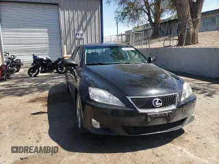 2008 Lexus IS 250 with VIN JTHBK262982067587, listed as a Copart auction lot 55614715 with 125,368 mi miles and Salvage title. Bid and sale history available at DreamBid. Image 13.